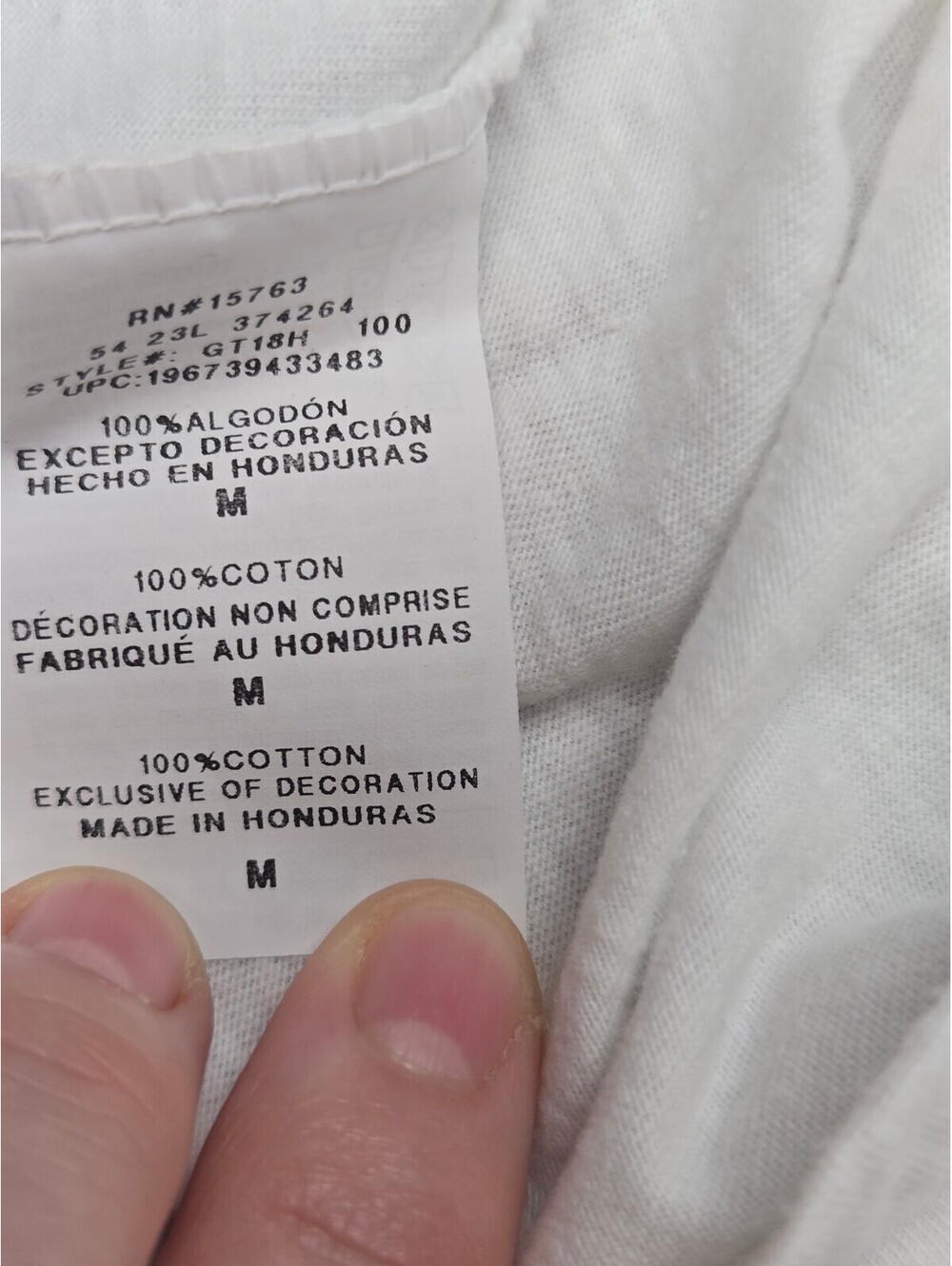 Champion White 'Roll With It' Graphic T-Shirt Medium - Picture 6 of 7